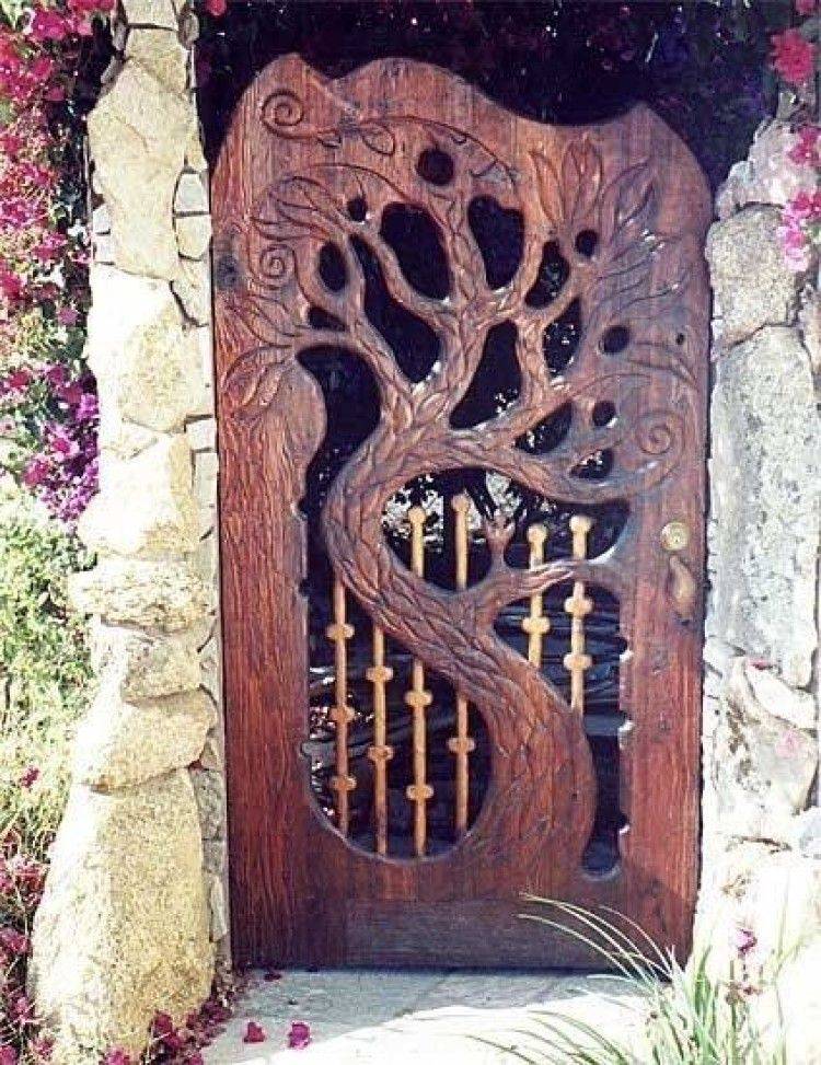 Деревянные ворота и калитки своими руками: фото образцов изделий из дерева, советы как сделать