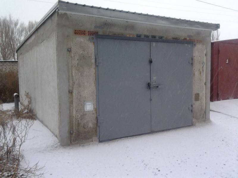 Высота стандартного советского железобетонного гаража