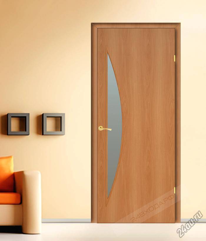 Двери межкомнатные цвета "миланский орех": фото