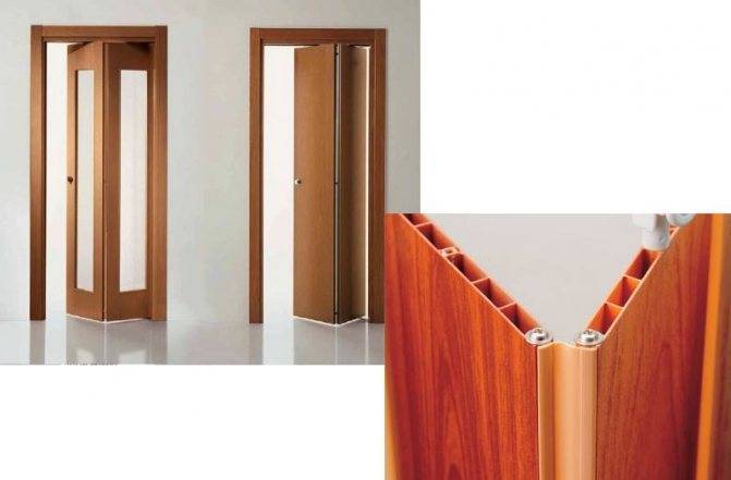 Дверь-гармошка: плюсы-минусы, этапы установки и 65+ стильных вариантов в интерьере