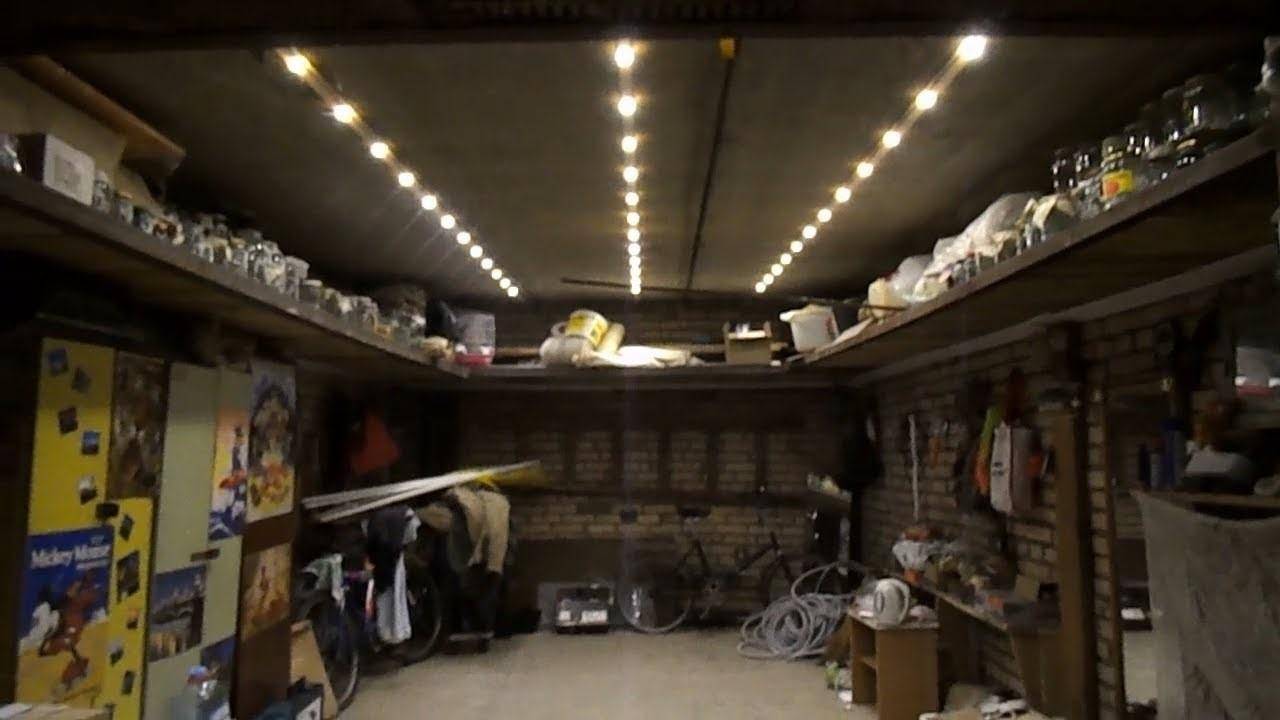 5 способов сделать достойное освещение в гараже без электричества