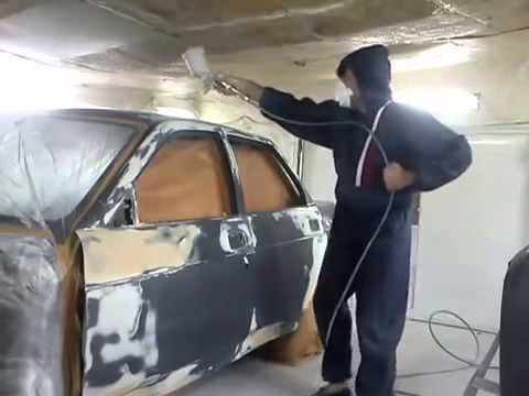 Как покрасить автомобиль самостоятельно в гараже? 4 этапа подготовки и проведения работ