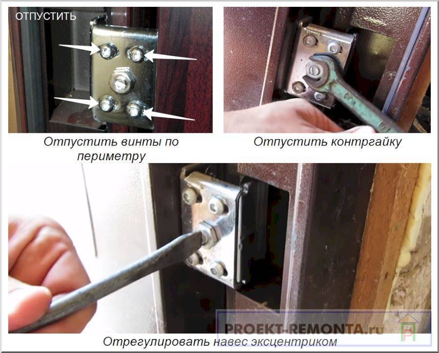 Регулировка металлических входных дверей своими руками | двери | restart24.ru