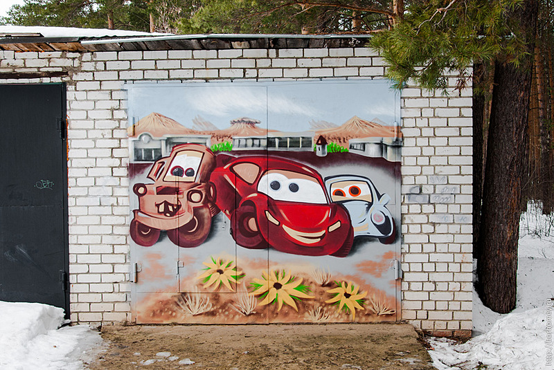 ✅ рисунки на воротах своими руками фото, граффити в гараже - 1msk.su