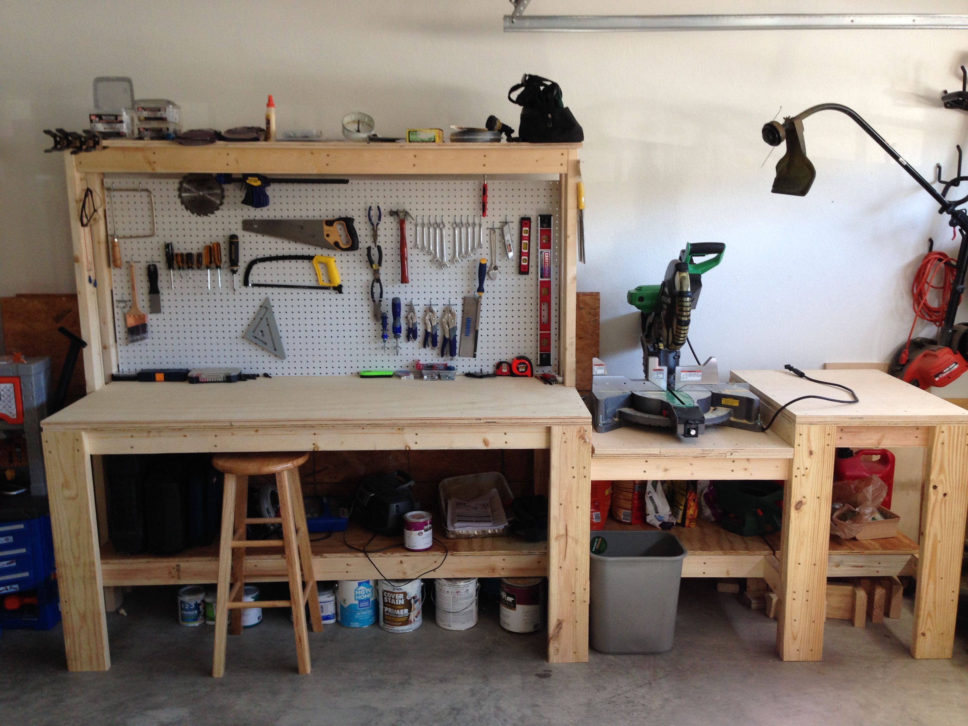 Обустройство гаража внутри своими руками: фото идеи ремонта и оборудования