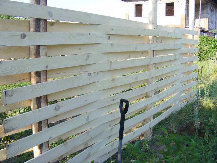 Забор австрийская плетенка из дерева своими руками