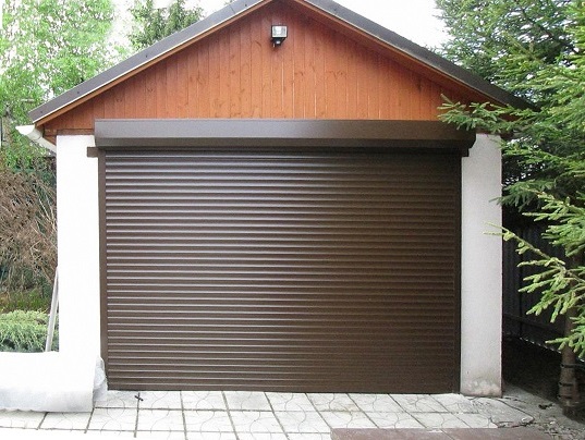 Ворота-рольставни для гаража своими руками