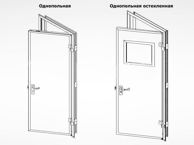Двупольная металлическая дверь. назначение, конструктивные особенности, варианты дизайна