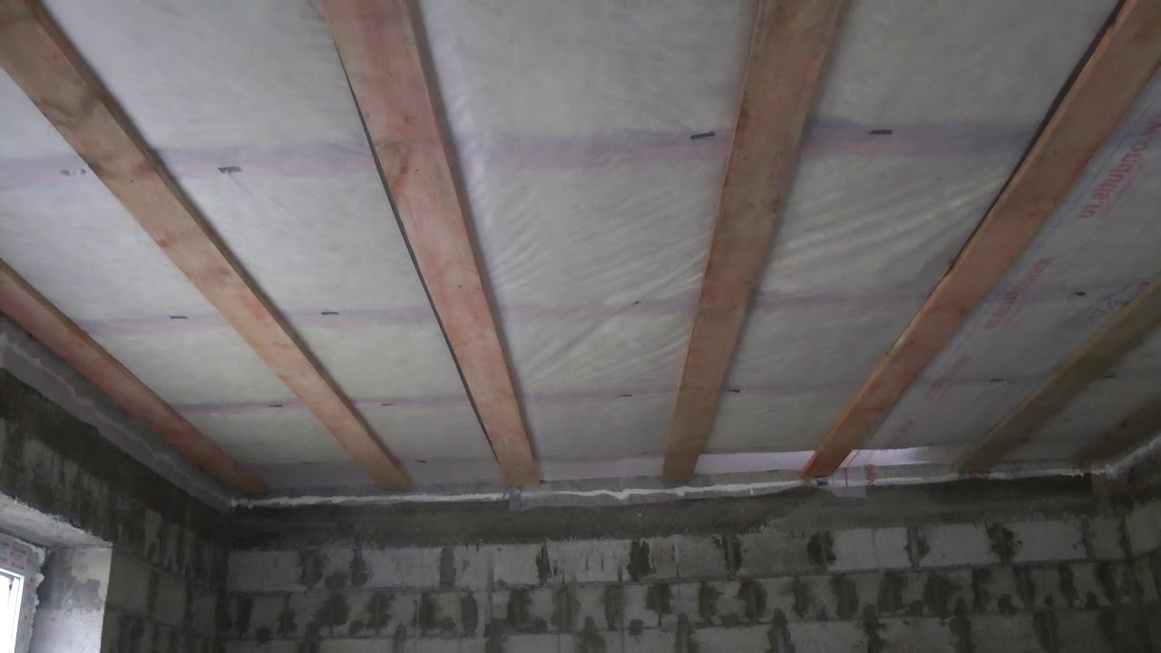 Чем подшить потолок в гараже - гидроизоляция