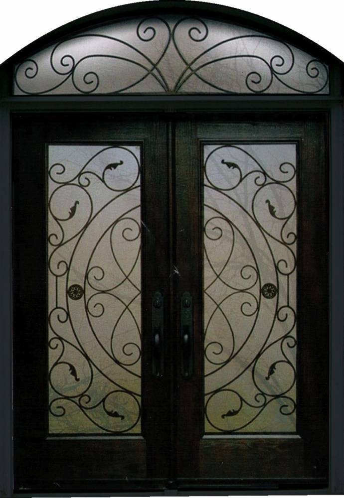 Двери кованые (фото)