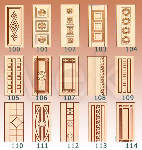 Накладки на двери из мдф: декоративные фрезерованные панели для обшивки, влагостойкая обивка, парадные и межкомнатные варианты облицовки