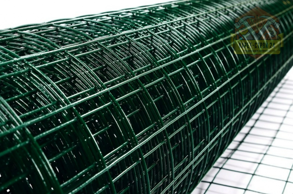 Забор из сетки сварной: оцинкованная, с полимерным покрытием