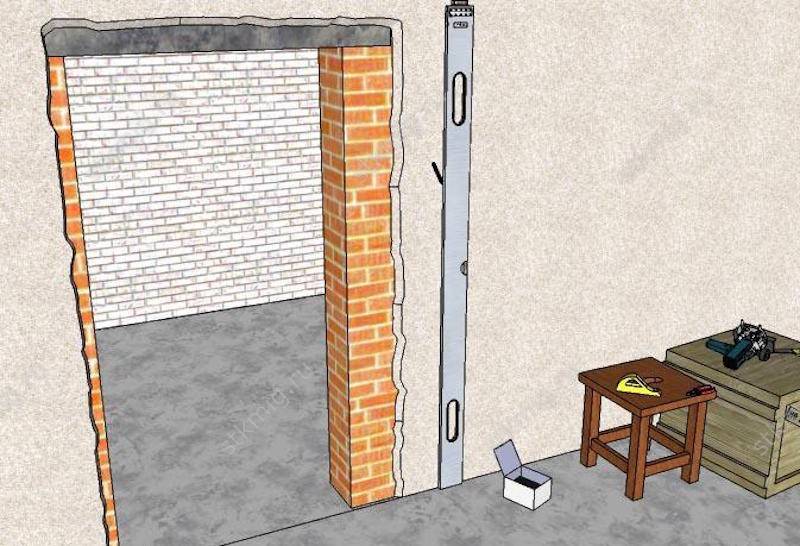 Как уменьшить дверной проем по ширине? инструкция