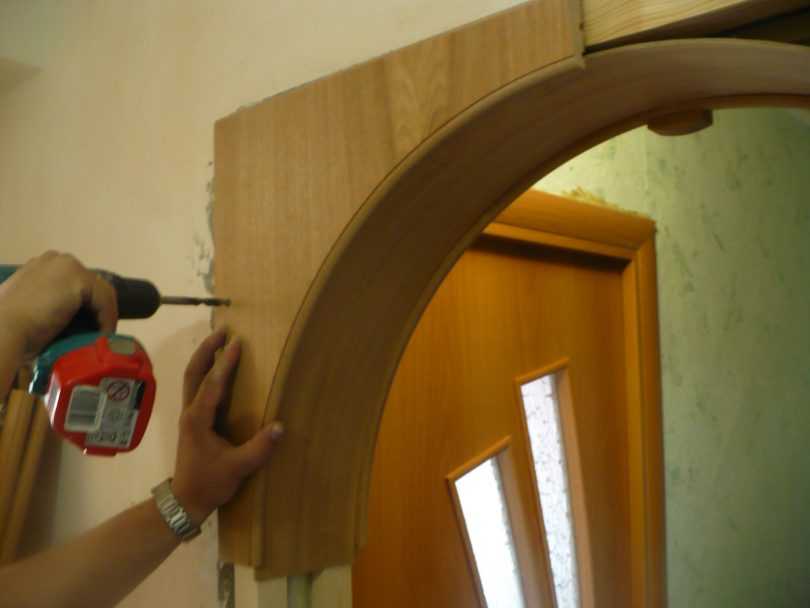 Установка межкомнатной арки в дверной проем: особенности монтажа своими руками