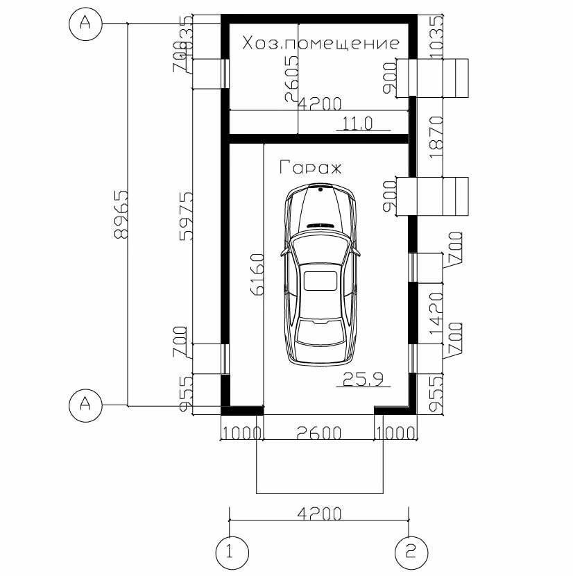 Размеры гаражных ворот: ширина, высота для легкового автомобиля, стандартные для джипа, подъемные и автоматические в частном доме