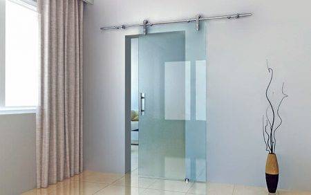 Двери в ванную раздвижные: разновидности и особенности их установки