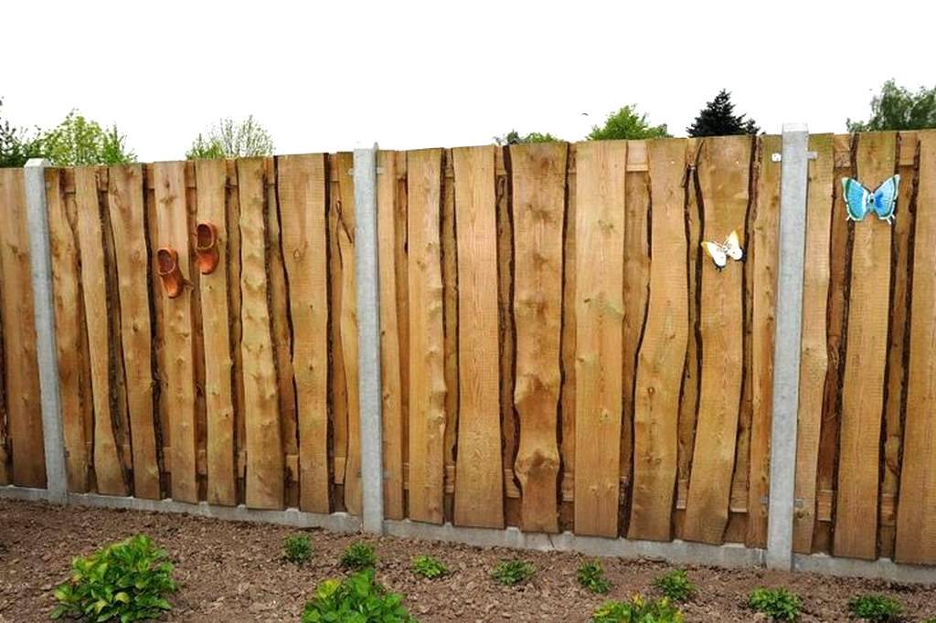 Забор из горбыля — недорогой и интересный проект на вашем участке