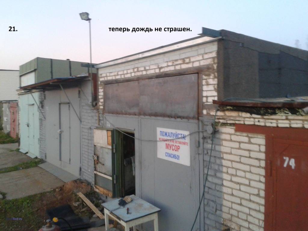 Как поднять гараж при помощи домкрата - порядок действий