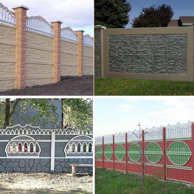 Как построить забор из бетона своими руками?