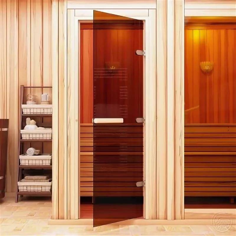 Как выбрать стеклянные двери для сауны и бани по размерам, толщине и качеству стекла, фото