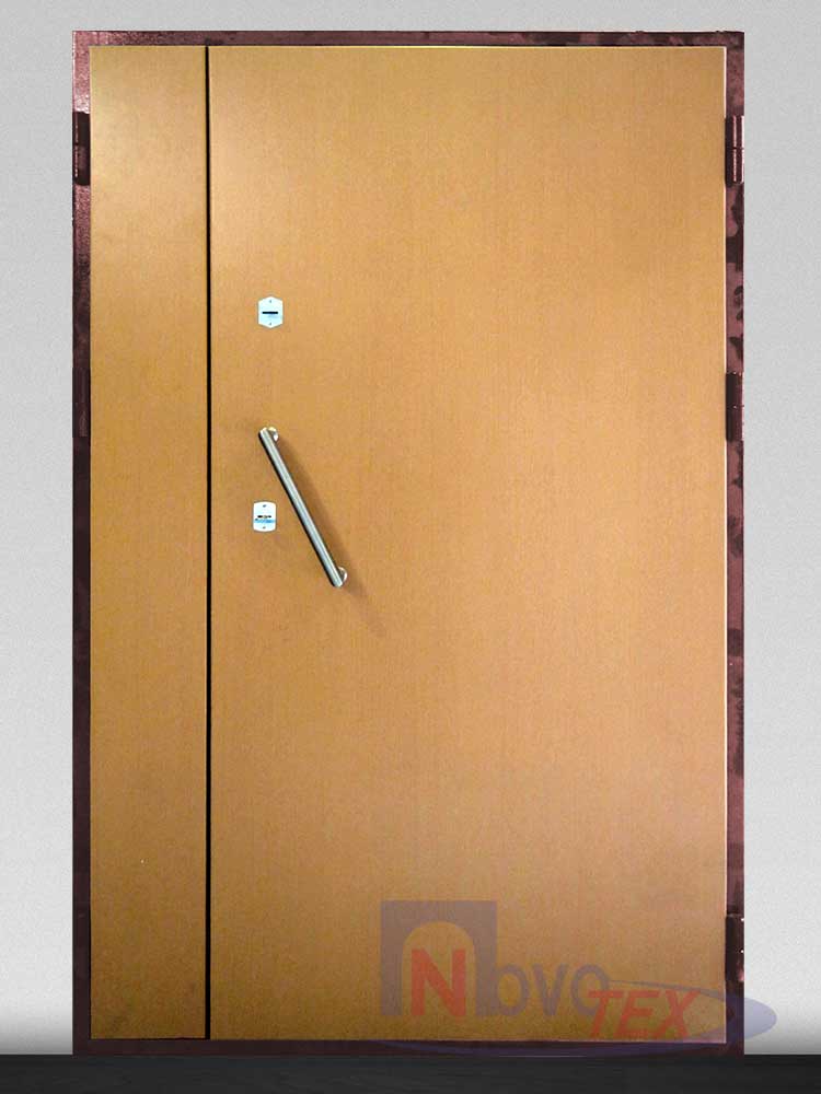 Двупольная металлическая дверь: назначение, конструктивные особенности, варианты дизайна