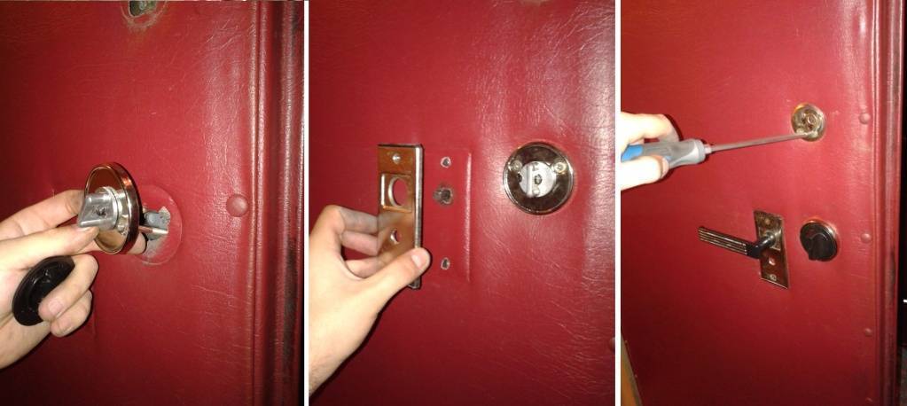 Как поменять личинку замка входной металлической двери: инструкция +видео