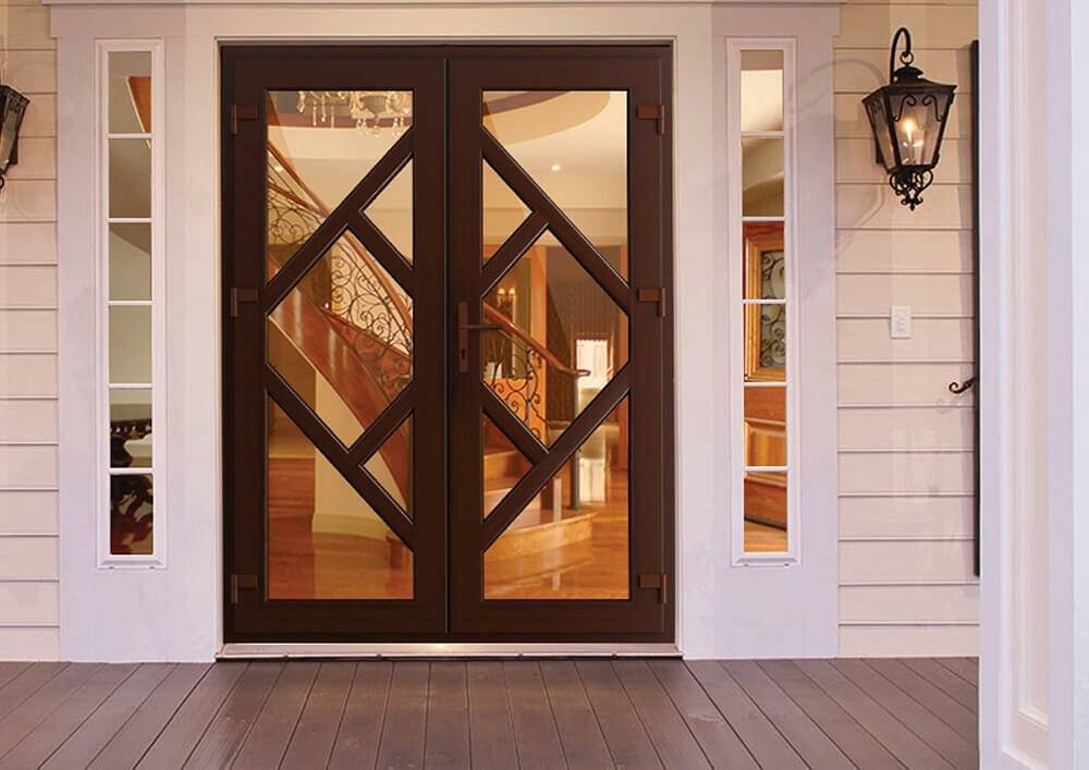 Конструктивные особенности входных металлопластиковых дверей для частного дома