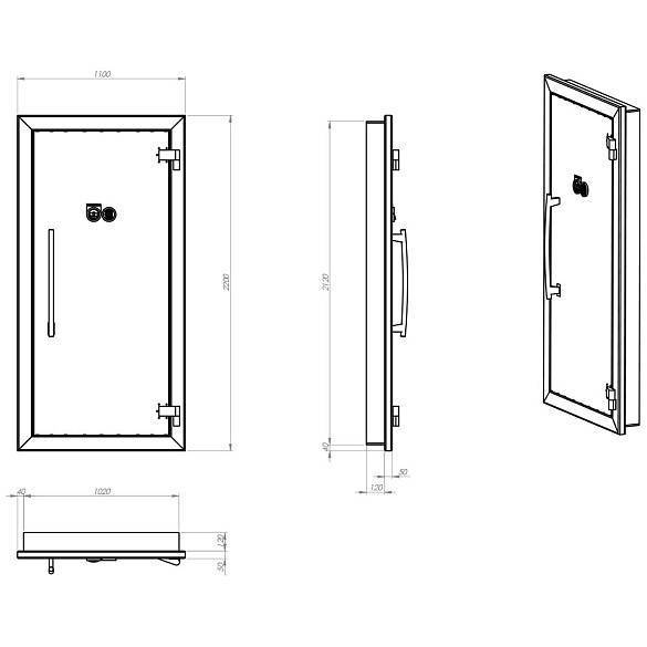 Размеры входной двери в частном доме