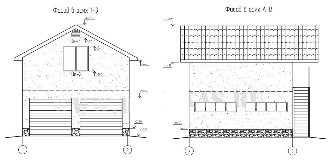 Пошаговая инструкция строительства двухэтажного гаража своими руками по проекту