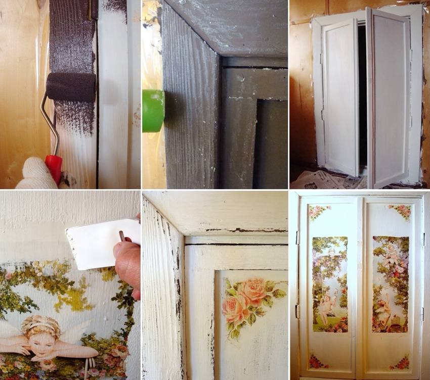 Реставрация старой двери своими руками