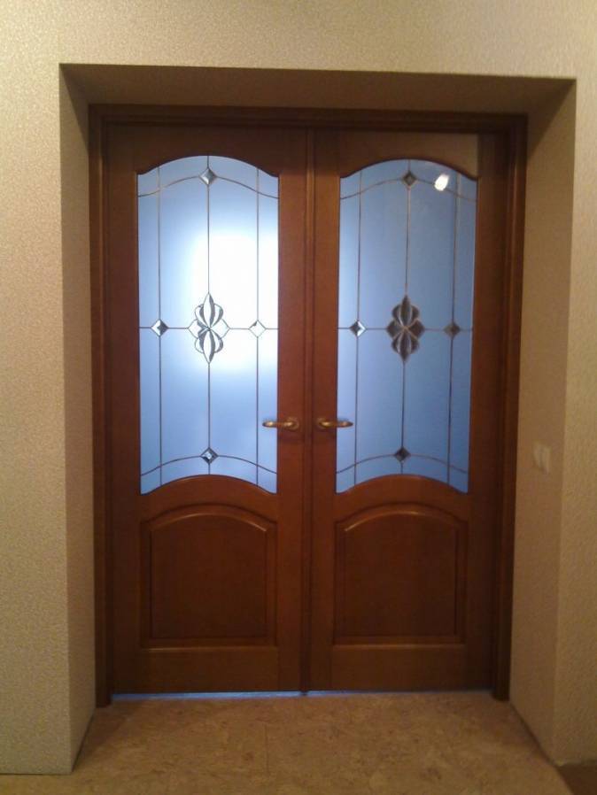 Межкомнатные двойные двери  размеры, виды, отличия – первый дверной