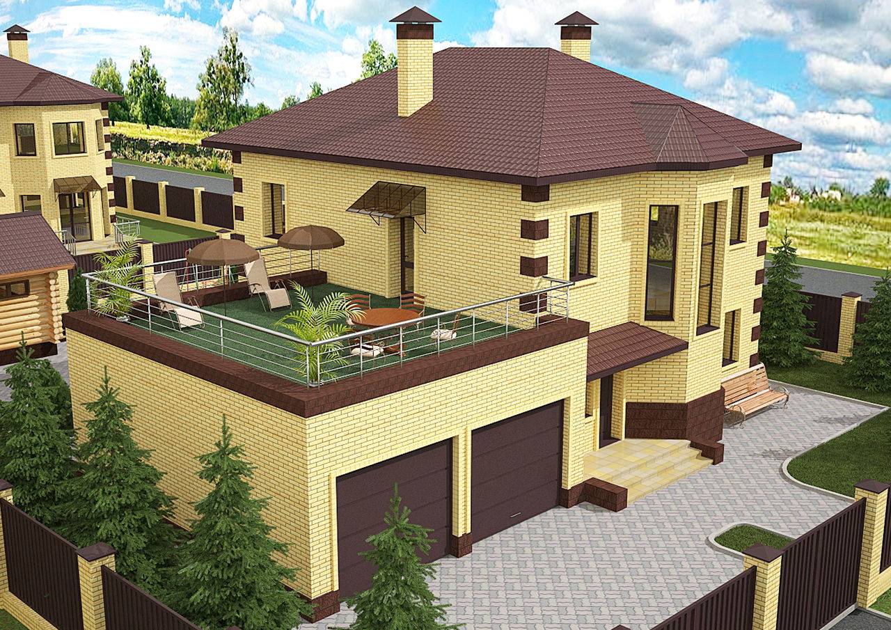 65 идей кирпичных домов (фото, проекты): классика частного домостроения — дом&стройка