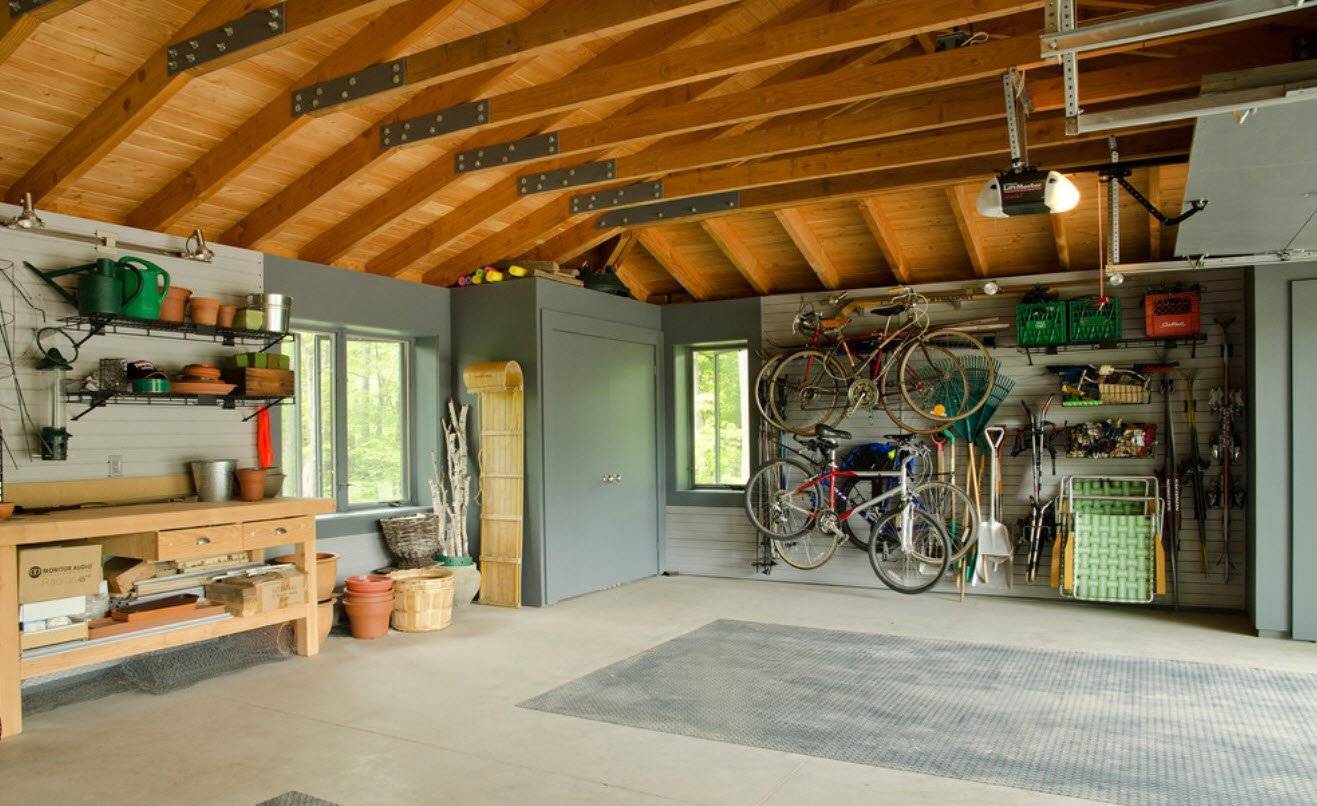 Как обустроить гараж внутри: примеры современных дизайн-проектов