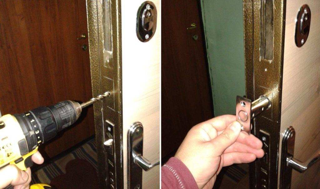 Как поменять личинку замка входной металлической двери: инструкция +видео