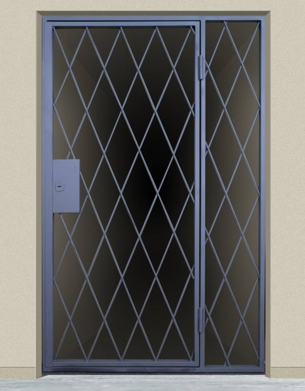 Предназначение тамбурных решетчатых дверей