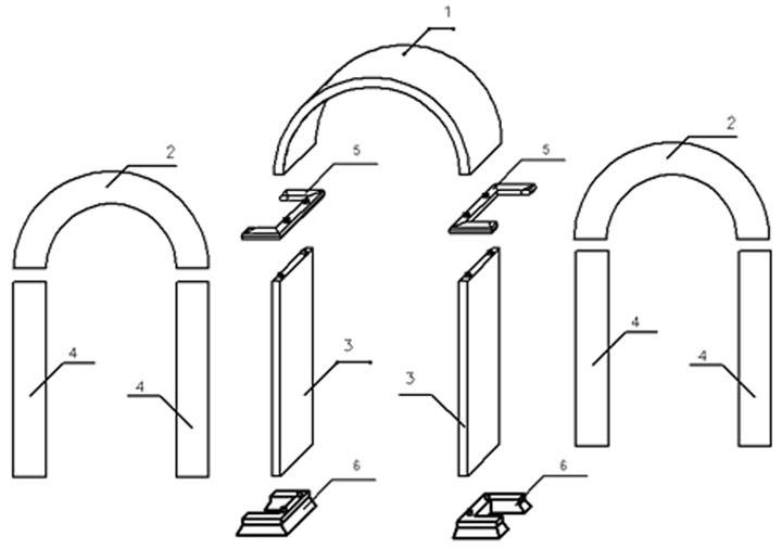 Виды межкомнатных арок: формы, типы и размеры, красивое оформление из гипсокартона, с колоннами - 41 фото