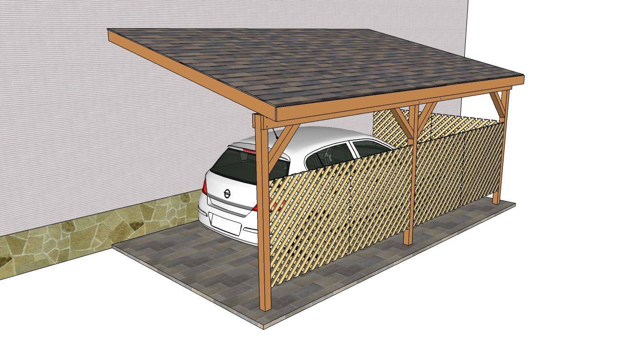 Как построить гараж из поликарбоната своим руками