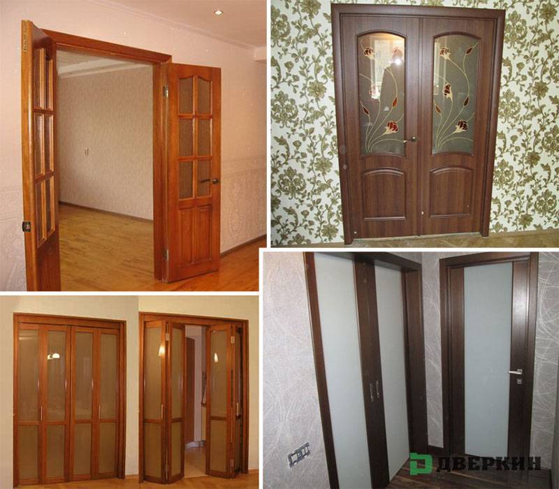 Раздвижные двери в зале: варианты конструкций и фото
