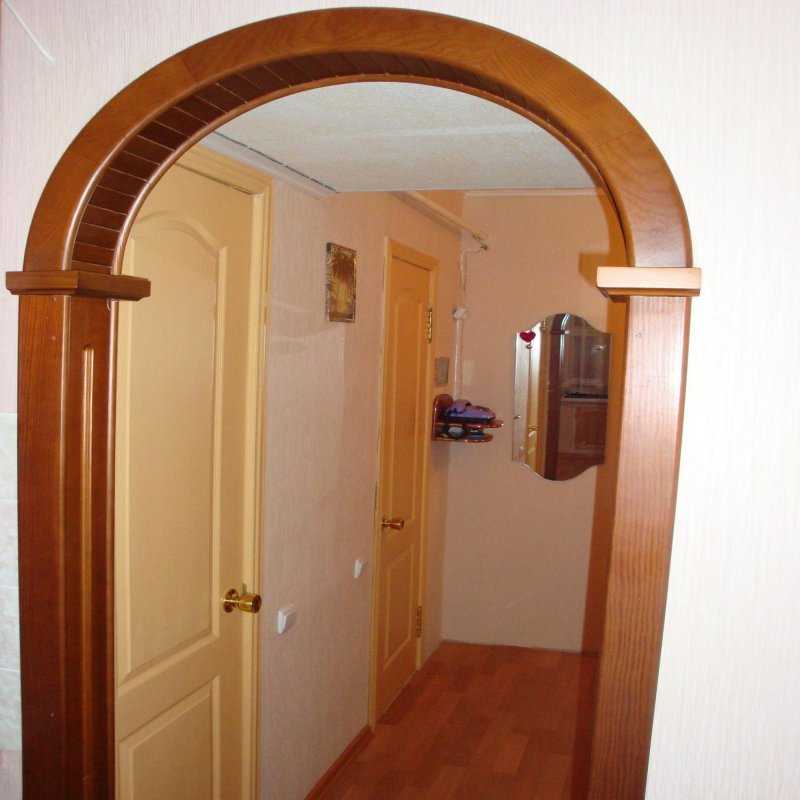 Как сделать арку в дверном проеме?