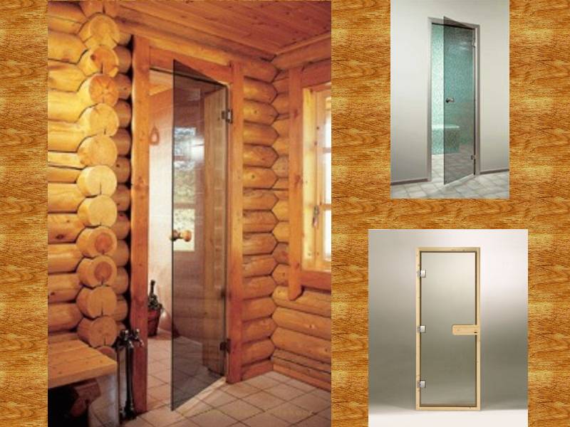 В чем секрет популярности стеклянных дверей для бани?