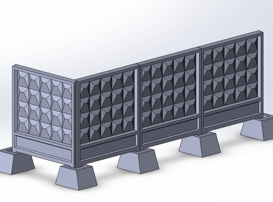 Секционный бетонный забор (34 фото): сборное железобетонное ограждение из секций, стандартные размеры