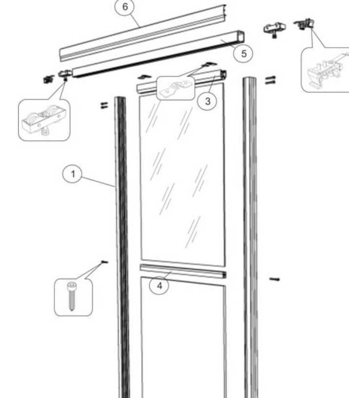 Раздвижные двери своими руками: инструкция по изготовлению и монтажу
