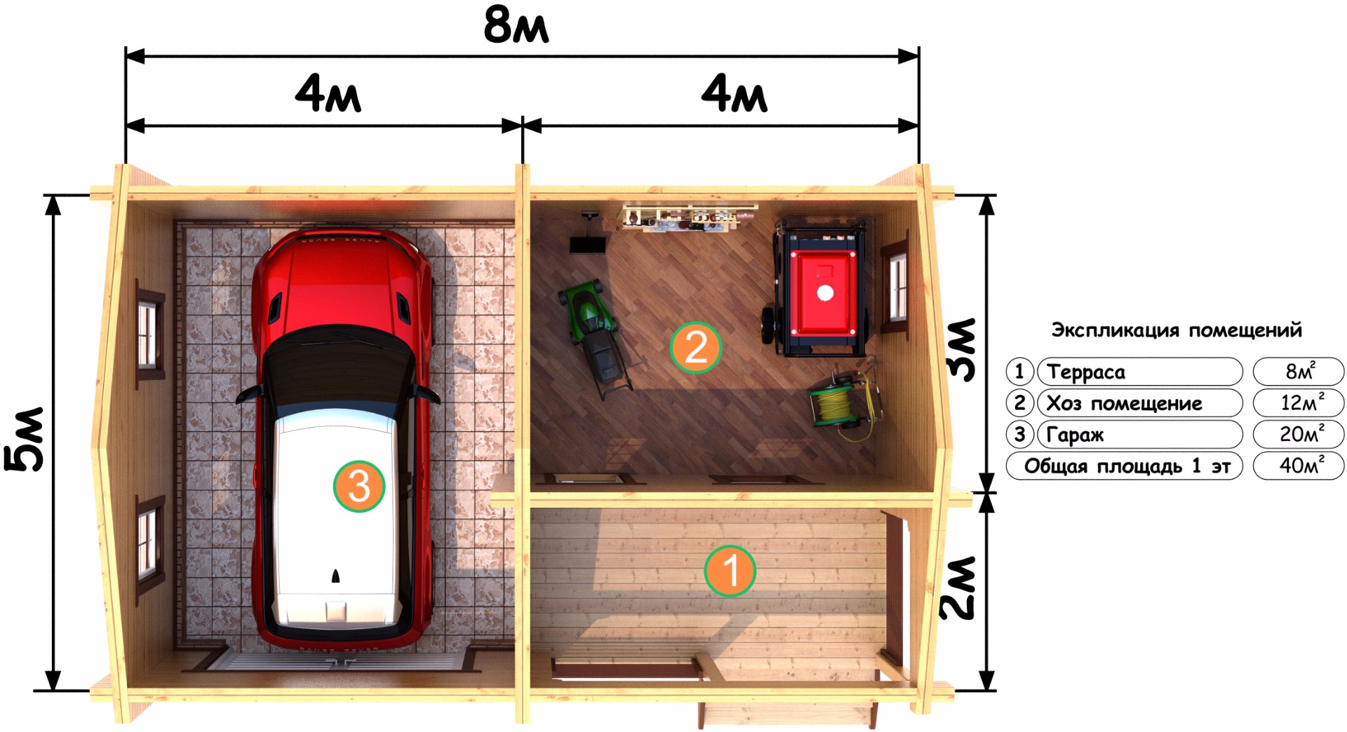 Строим крупный гараж 7 на 7 м — пошаговое пособие для начинающих