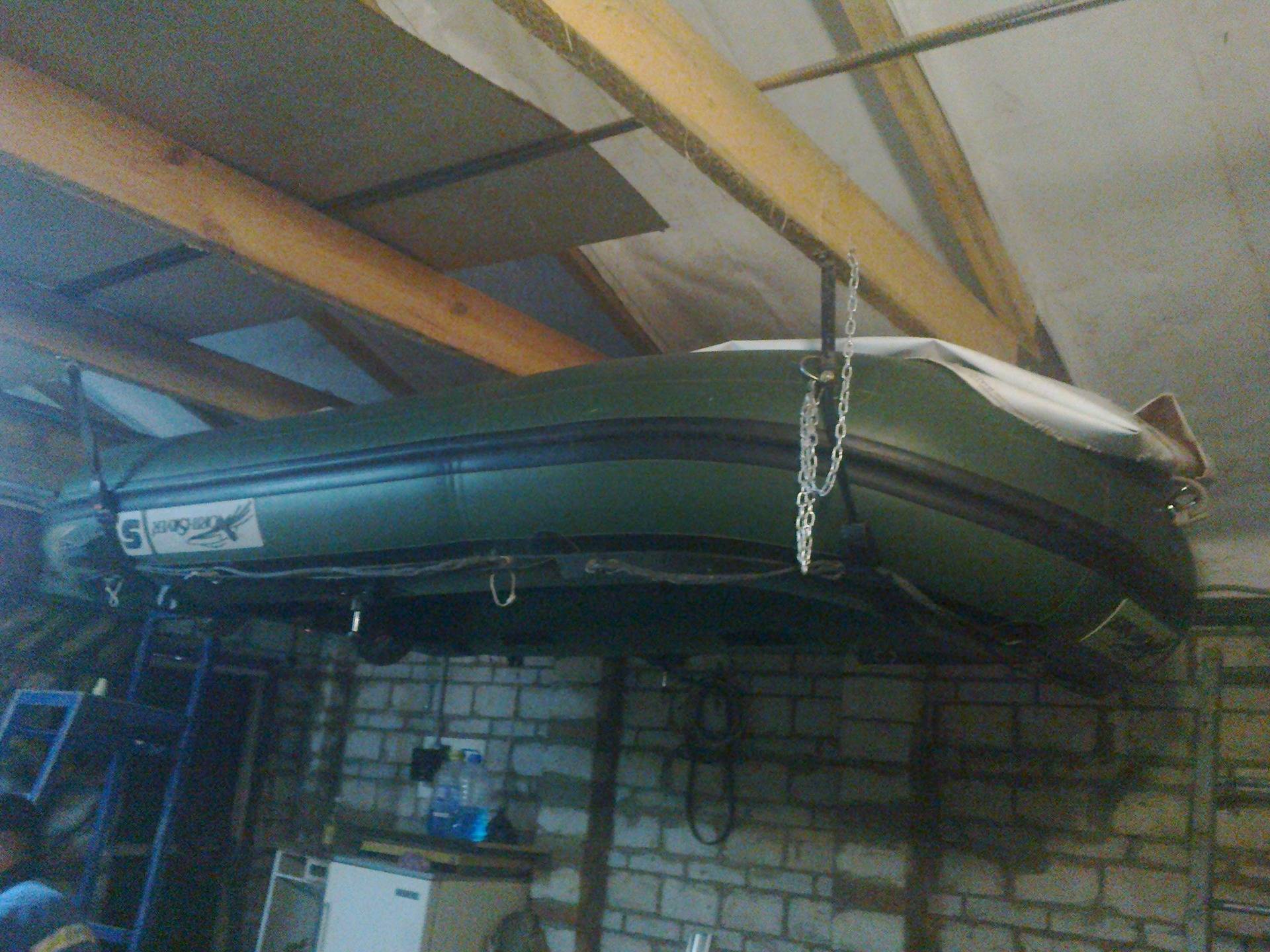 Как хранить лодку пвх зимой в холодном гараже - правильное хранение лодки пвх зимой