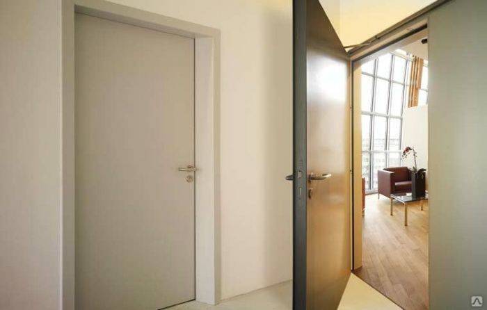 Входные двери с шумоизоляцией и зеркалом в квартиру: металлические и деревянные, какие лучше всех