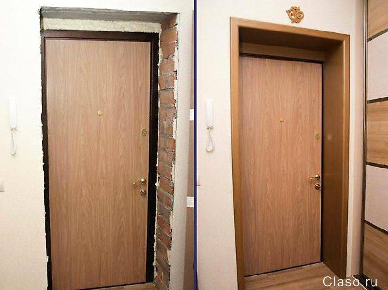 Чтобы входная дверь радовала глаз и защищала жилище – чем и как ее можно обшить?