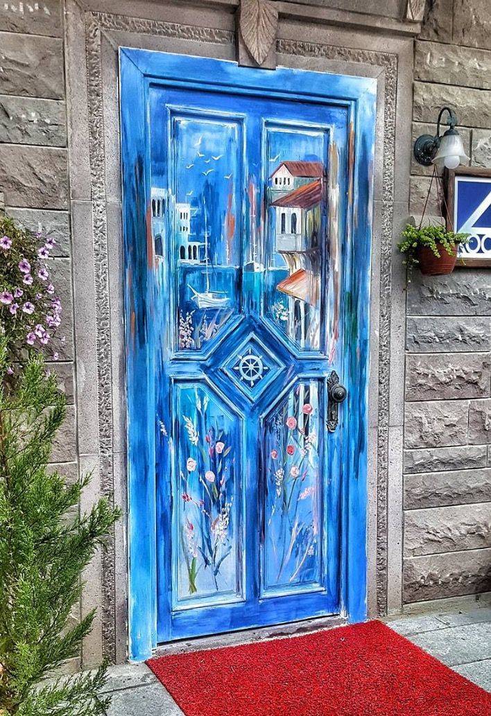 Декор двери: как украсить входную дверь снаружи и изнутри – 32 фото