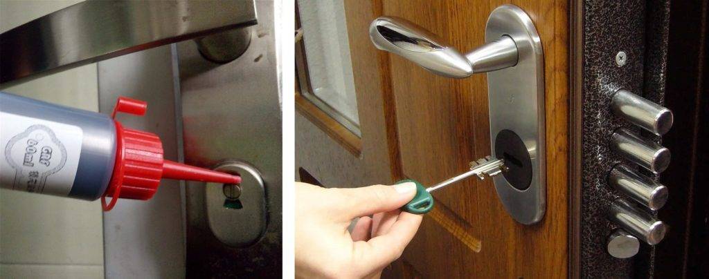 Как снять закрытый замок