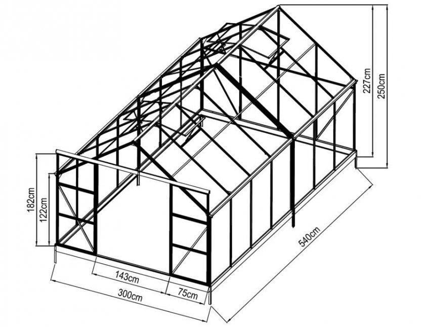 Как построить гараж из поликарбоната: актуальный вариант - 1погаражам