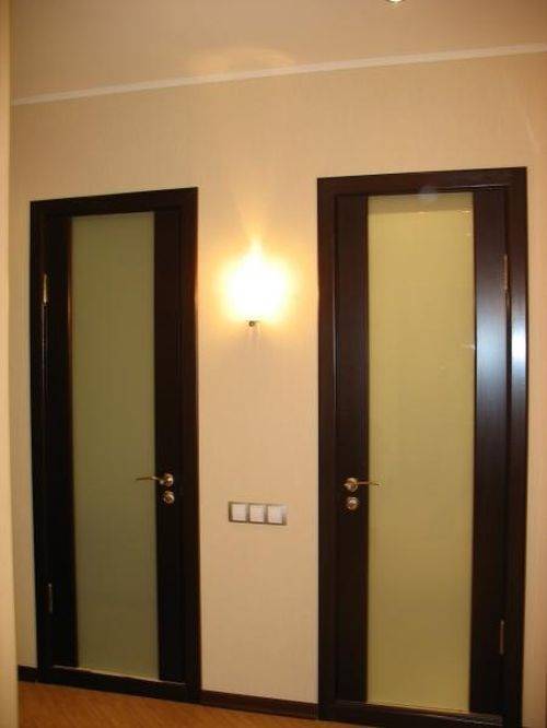 Какие двери поставить в ванную комнату или туалет: фото